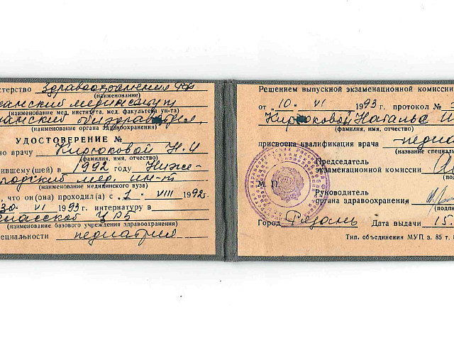 Кирюкова Наталья Ивановна